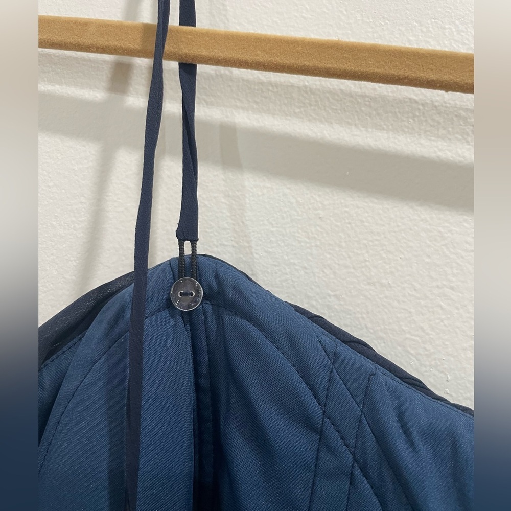 Watters& Watters Size10XL Strapless Navy Dress - Picture 5 of 10